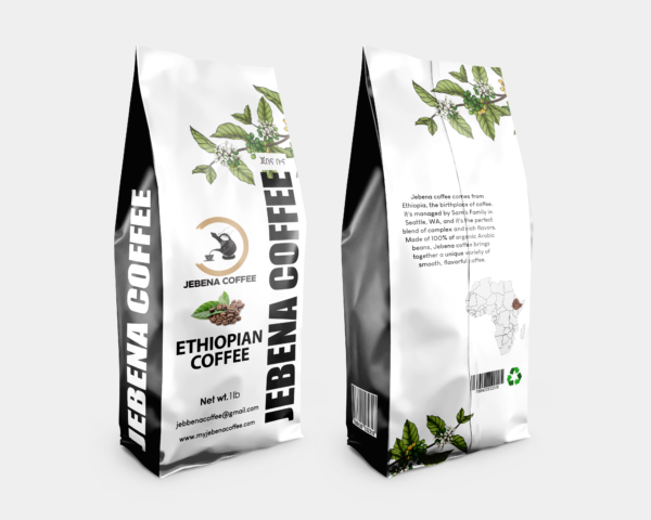 Fresh Roasted Coffee, Organic Ethiopian Sidamo, 1lb medium Roasted and Ground