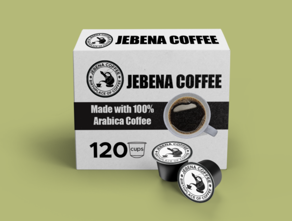 Day to Day 120 Count My Jebena Coffee Bland, Medium Roast Single Serve Coffee Pods for K-Cup